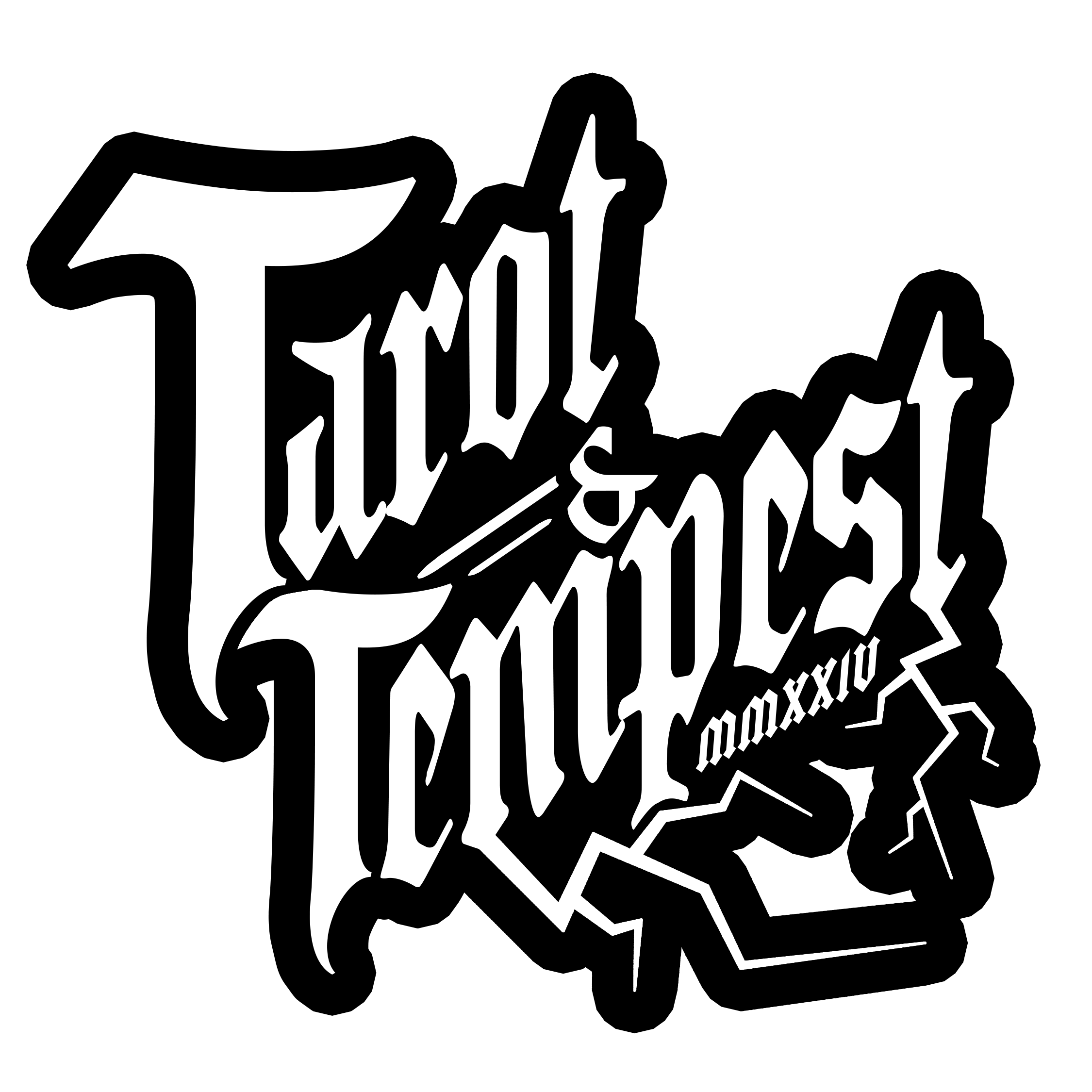 Tarot & Tempest Lightning Sticker