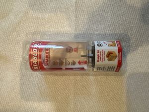 Router Straight Bit 1/8” solid carbide 