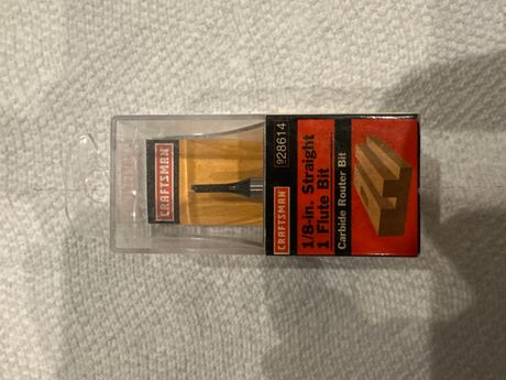Craftsman Straight 1/8” Bit