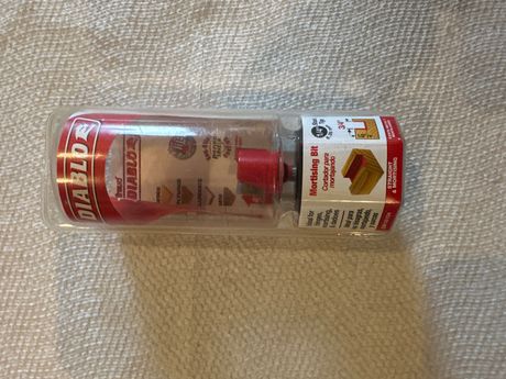 Router Mortising Bit 3/4” x 1/2” 