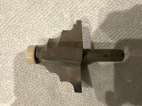 Decorative 3 wave edge bit 