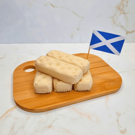 Felt Scottish Shortbread Biscuit PDF Sewing Pattern with tutorial - easy beginner friendly felt food