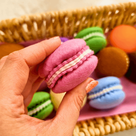 Felt French Macaron PDF Pattern - easy and beginner friendly