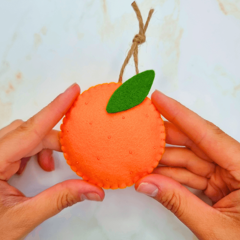 Felt Fruit Playset PDF Sewing Pattern - apple, pear, banana, strawberry, lemon, orange