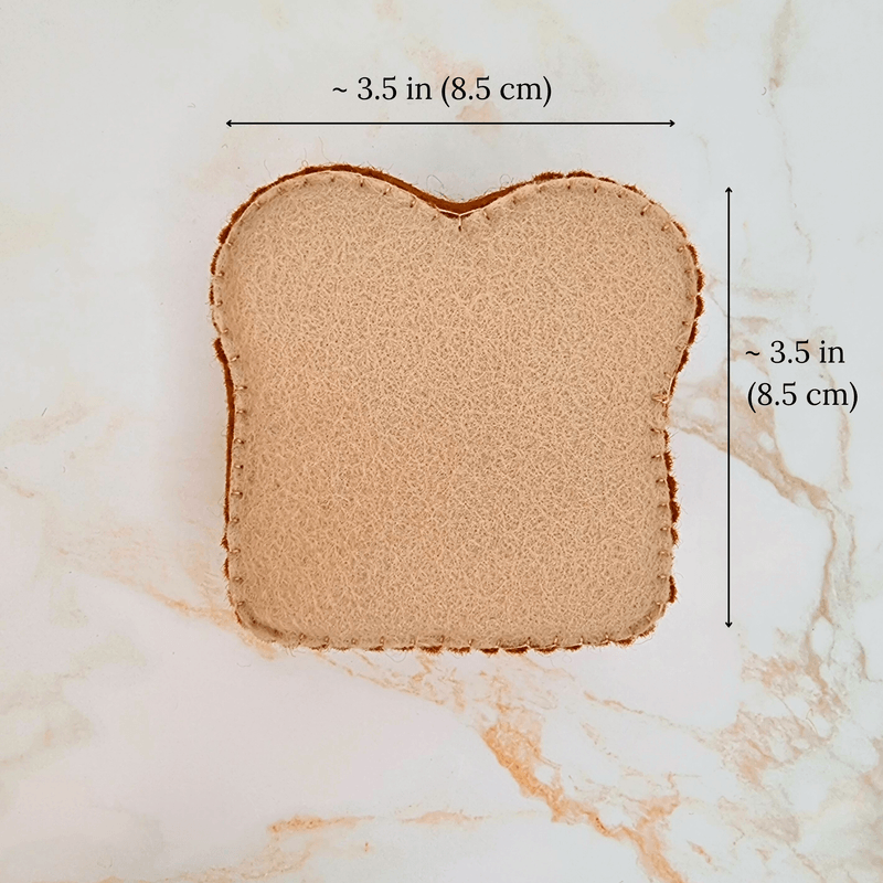 Felt Peanut Butter and Jelly PDF Sewing Pattern - easy and beginner friendly