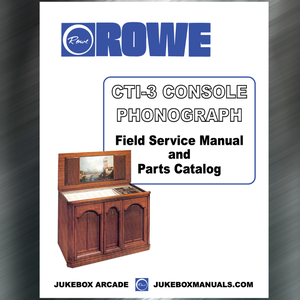 Rowe CTI-3 Console Phonograph Service and Parts Manual