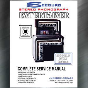 Seeburg Models STD2 &amp; ESTD2 “Entertainer” Every Manual Made for the STD2 &amp; ESTD2 