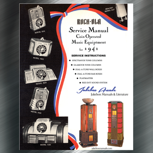 Rock Ola Equipment Service Manual for 1941