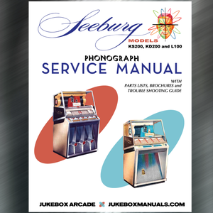 Seeburg Models KS200, KD200 and L100 Service Manual, Parts Lists 