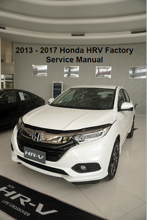 Honda HRV Factory Service Manual 2013-2017 