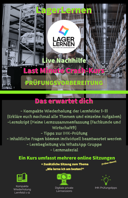 Crash-Kurs Lagerlogistik