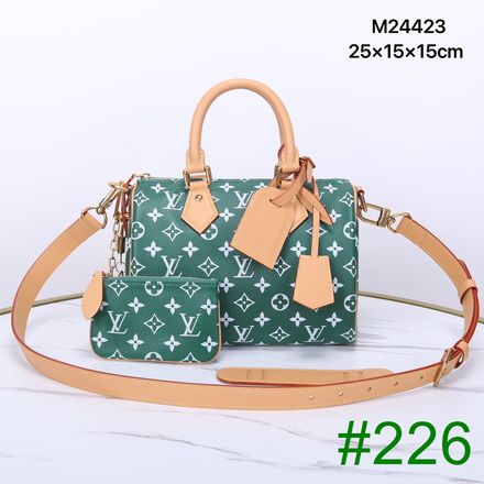 Louis Vuitton X Pharrell Red Soft Calfskin Monogram Speedy 