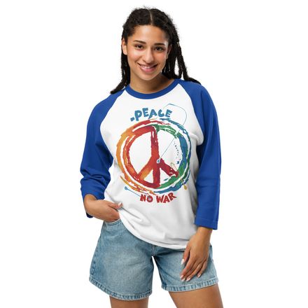 "Peace No War" + 2 other color { Ragland unisex}