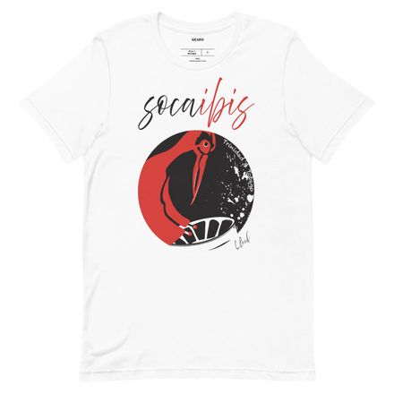 "Soca ibis" [2] unisex  (100%  cotton 