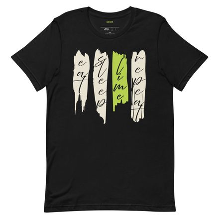 "Eat Sleep Lime Repeat " unisex