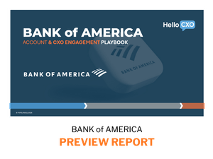 Bank of America - HelloCXO Executive &amp; Account Playbook 2026