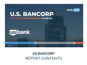 U.S. Bancorp - HelloCXO Executive &amp; Account Playbook 2026