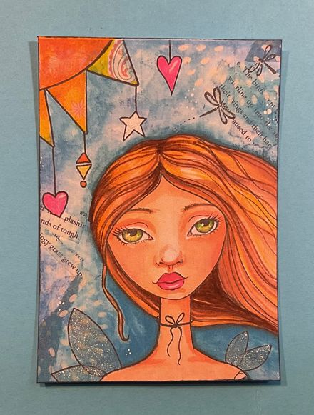 ACEO (Original) THE DREAMER