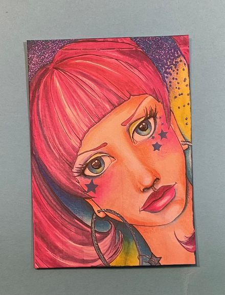 ACEO (Original) ROCK STAR
