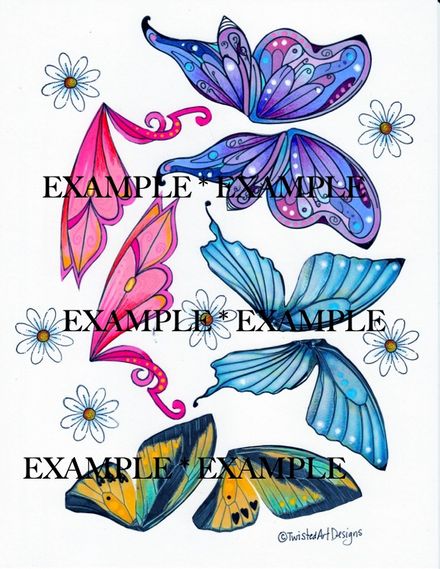 Fairy Wings for FaceUps Fairy Collection FREEBIE