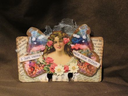 Display Card - VICTORIAN FAIRY