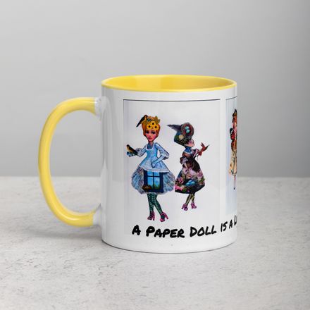 MUG A Paper Doll is a Little Piece of Happiness