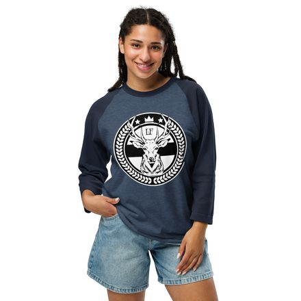 Unisex 3/4 Sleeve Raglan Shirt