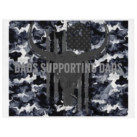 Dads Supporting Dads Throw Blanket