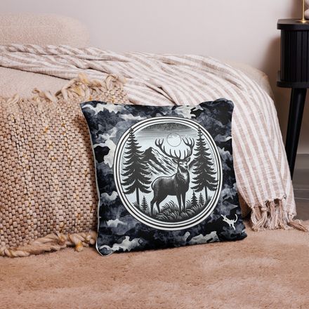 Deer Crew Hunting Pillow