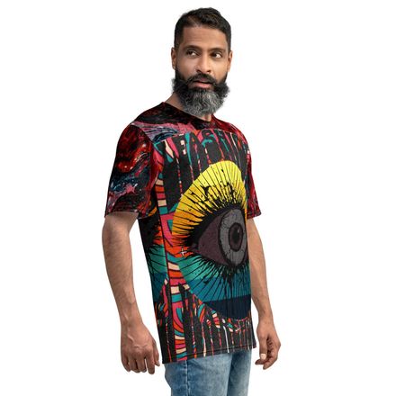 All-Over Print Men's Crew Neck T-Shirt