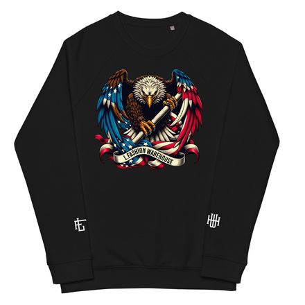 LF Unisex Organic Raglan Sweatshirt 