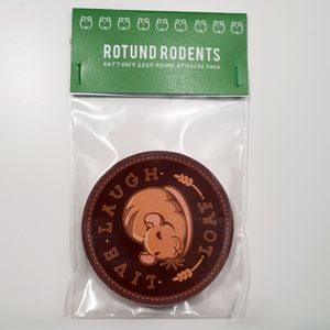 Rattober 2025 Sticker Pack - Rotund Rodents