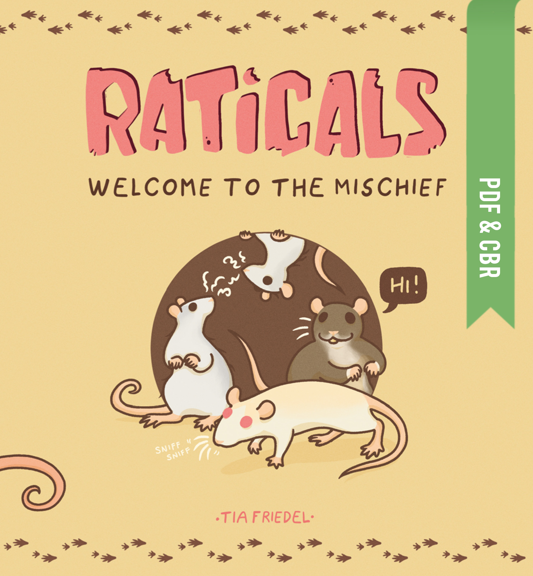 Raticals: Welcome to the Mischief Comic Ebook | Cute Pet Rat Stories