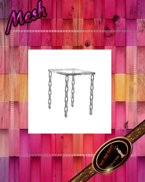 •Chain End Table Mesh•CHKN