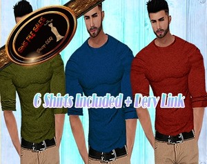 •Mens Shirt Set• 6 Shirts+Derv Link