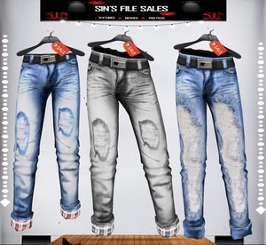 ❄Mens Ripper Jeans Bundle❄