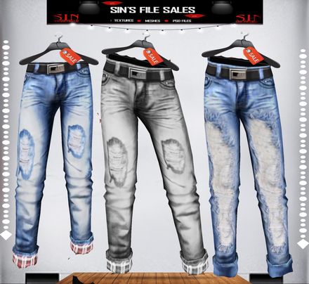 ❄Mens Ripper Jeans Bundle❄