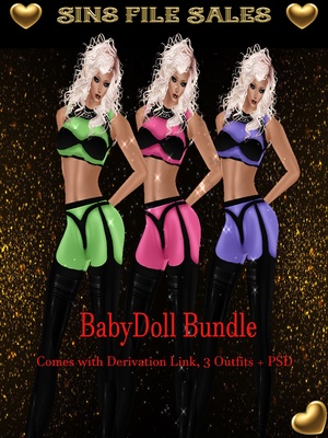 Baby Doll Outfit Bundle ♥