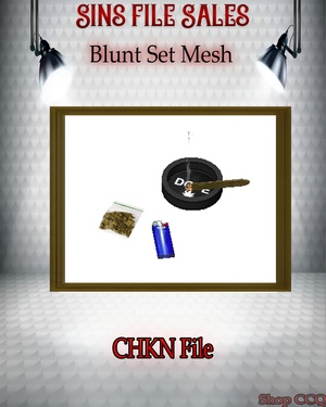 •Blunt, Ashtray Set Mesh•