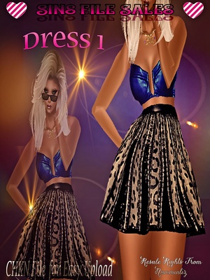 Dress 1 *CHKN Included ( Click for Purchase Link $1.25)