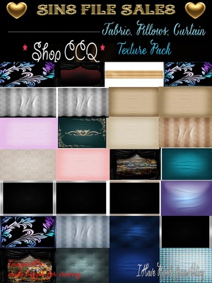 Fabric,Pillows, Curtain Texture Pack