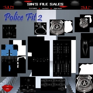 Police Fit 2* Textures+Op Map