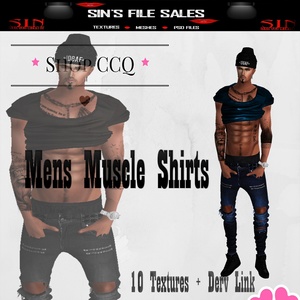 Muscle Shirts *10 Colors + Derv Link