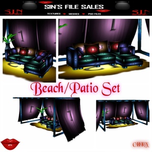 Beach/ Patio Set *Mesh