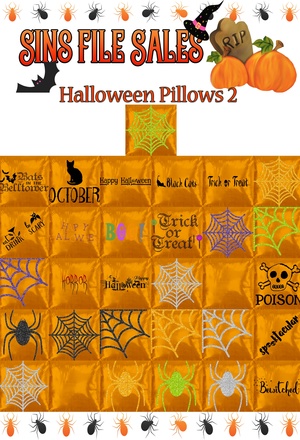 Halloween Pillows 2