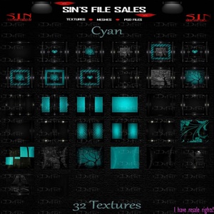 Cyan Texture Pack