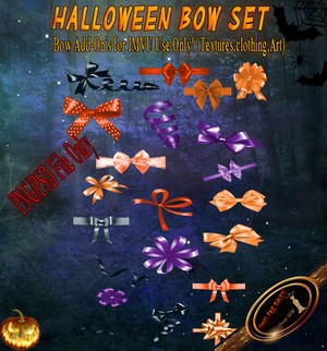 •Halloween Bow Add-On&#x27;s•PSD