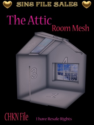 The Attic Room Mesh