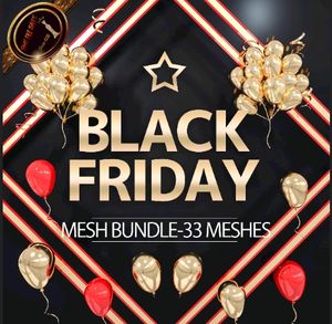 SALE○○33 Mesh Bundle○○ 33 Meshes in Total-All CHKN