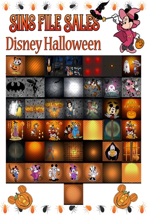 🎃👻Disney Halloween Texture Set🎃👻